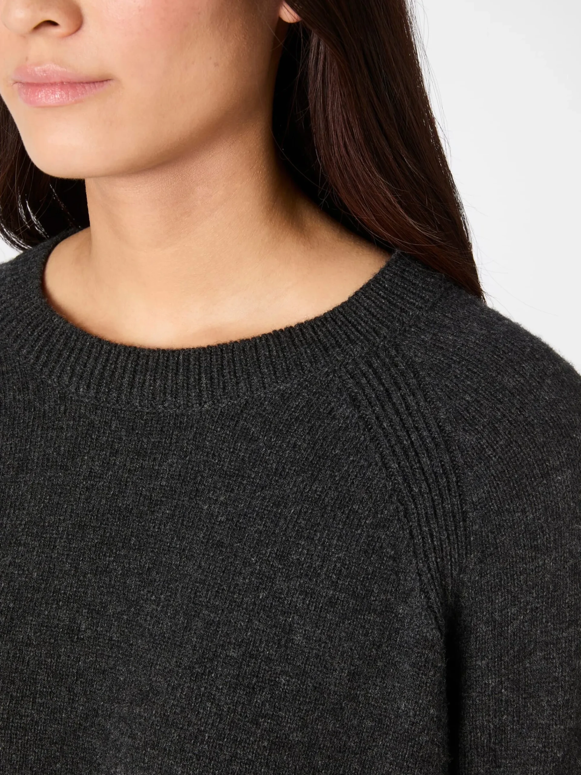 Pullover * Armedangels Damen-Strickpullover Anthrazit