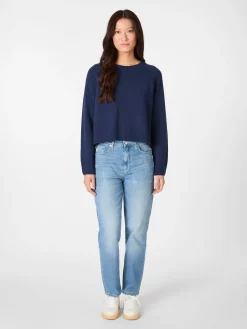 Pullover * Armedangels Damen-trickpuover Blau