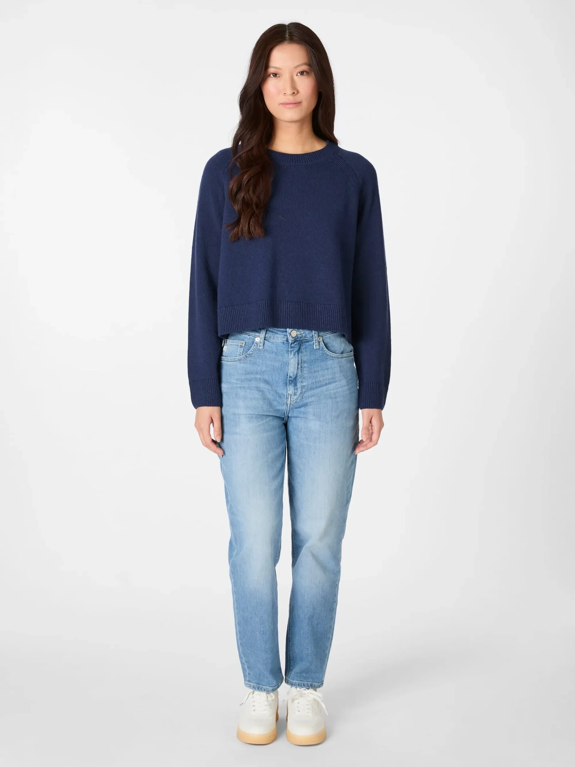Pullover * Armedangels Damen-trickpuover Blau
