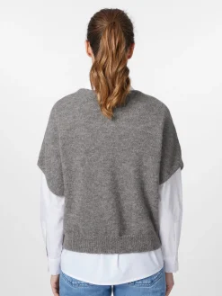 Pullover * Les Racines du Ciel Daen-trickpullunder Grau