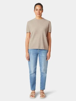 Shirts & Tops * Rifò Damen-Strickshirt Natur