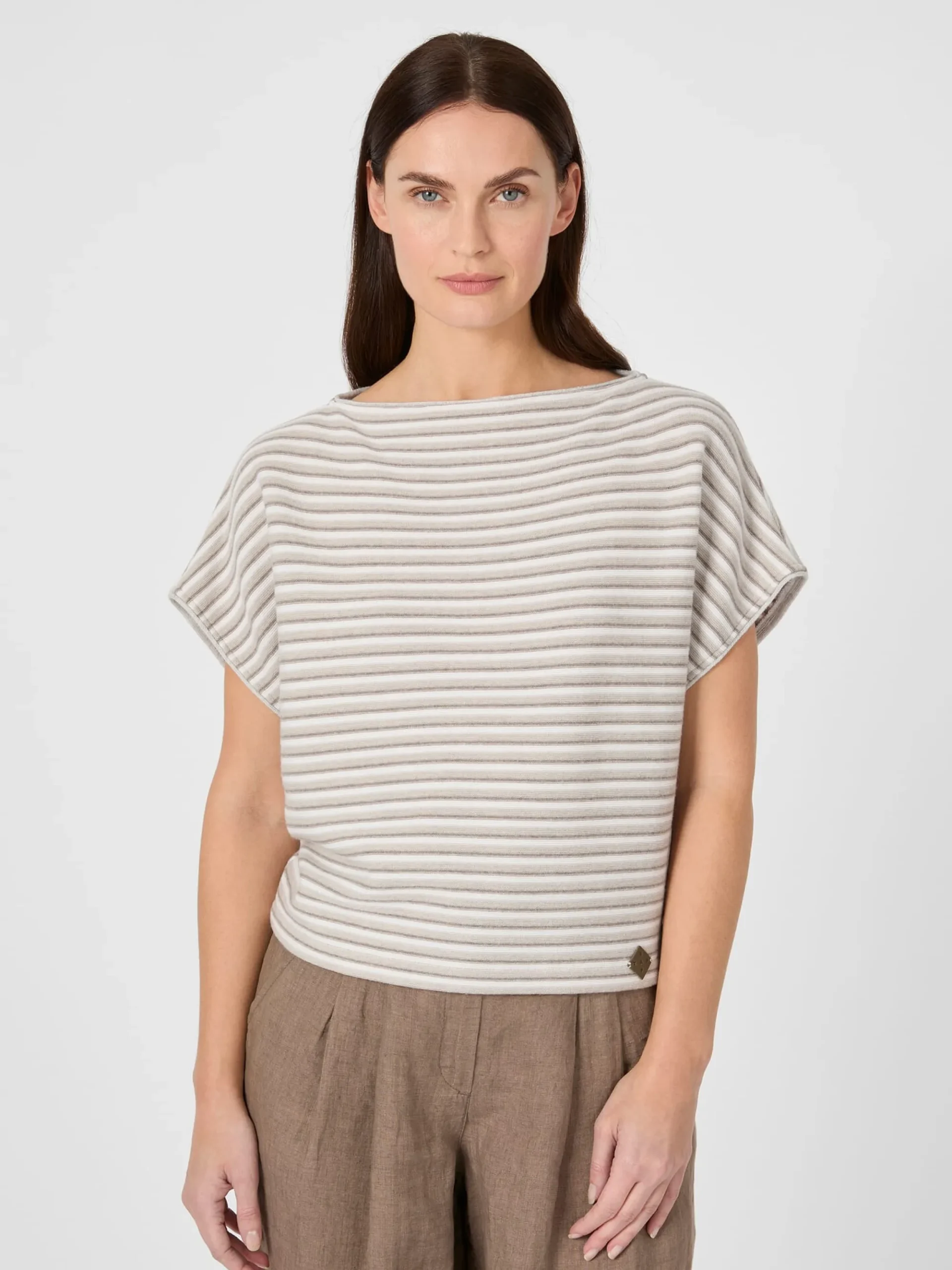 Shirts & Tops * Stapf Damen-Strickshirt gestreift