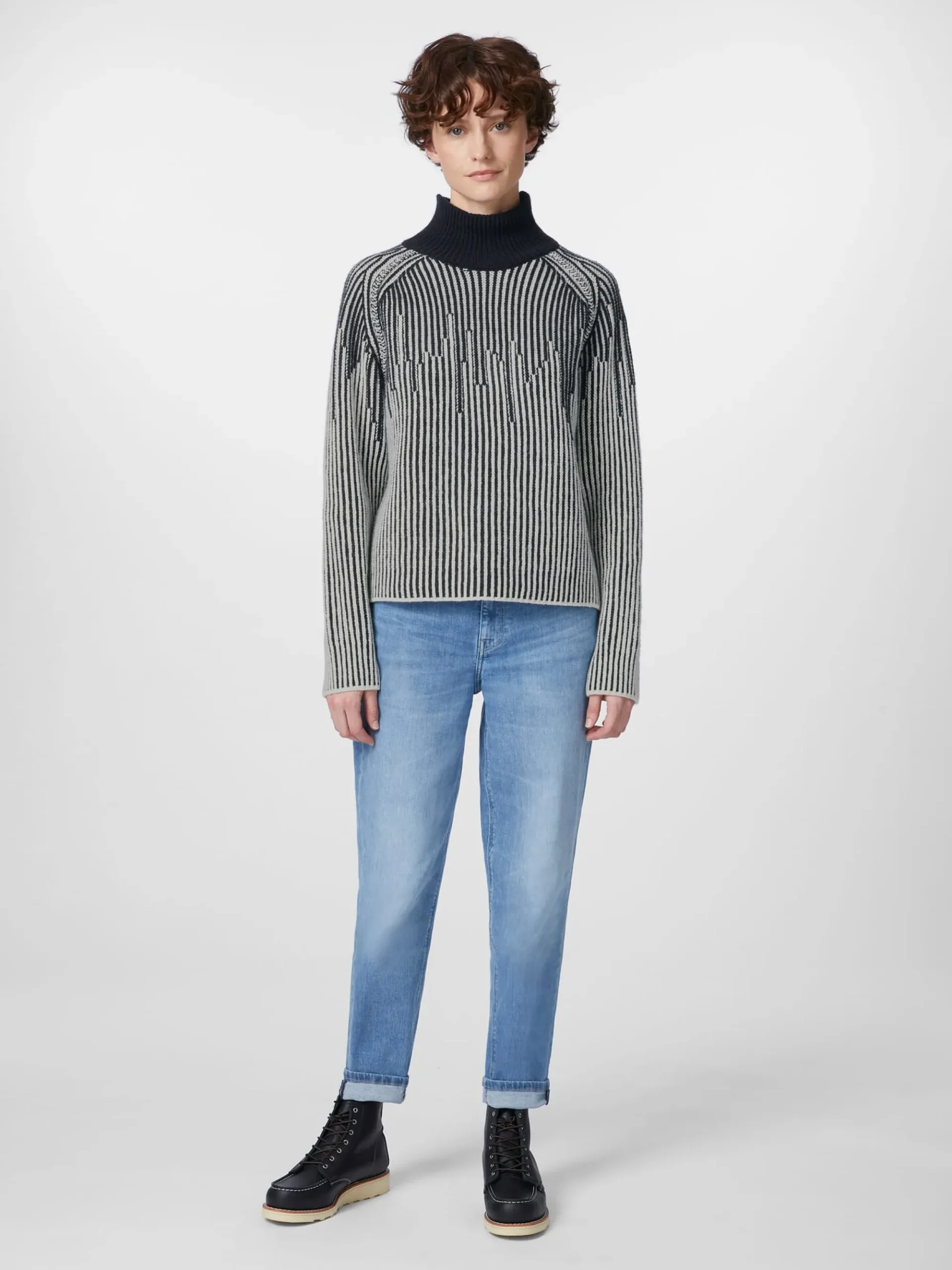 Pullover * LANIUS Damen-Strukturpullover
