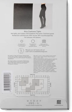 Strümpfe & Socken * Swedish Stockings Daen-trupfhoe wärend Schwarz