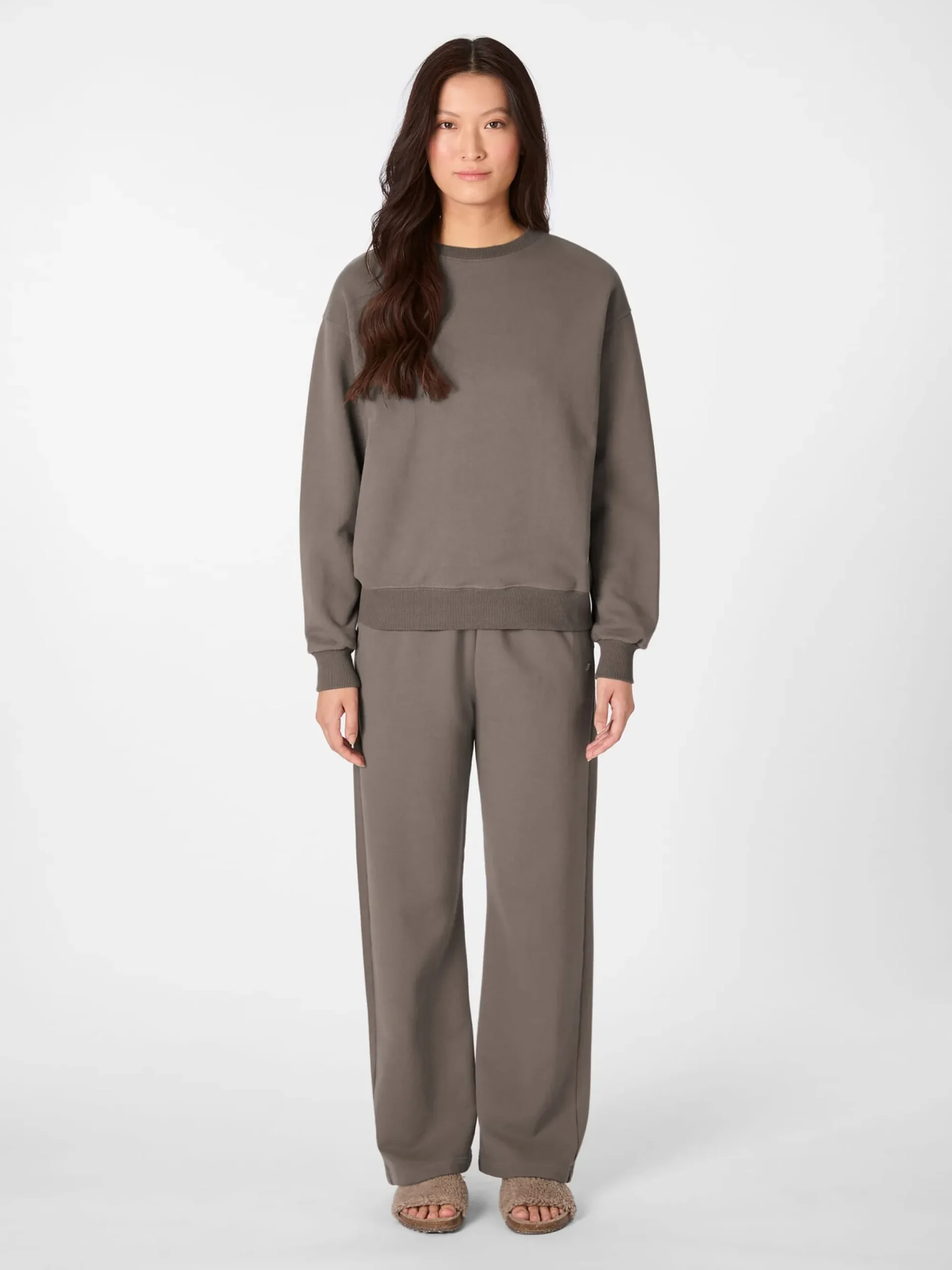 Sweatshirts & Hoodies|Pullover * Merz b. Schwanen Daen-weathirt Taupe