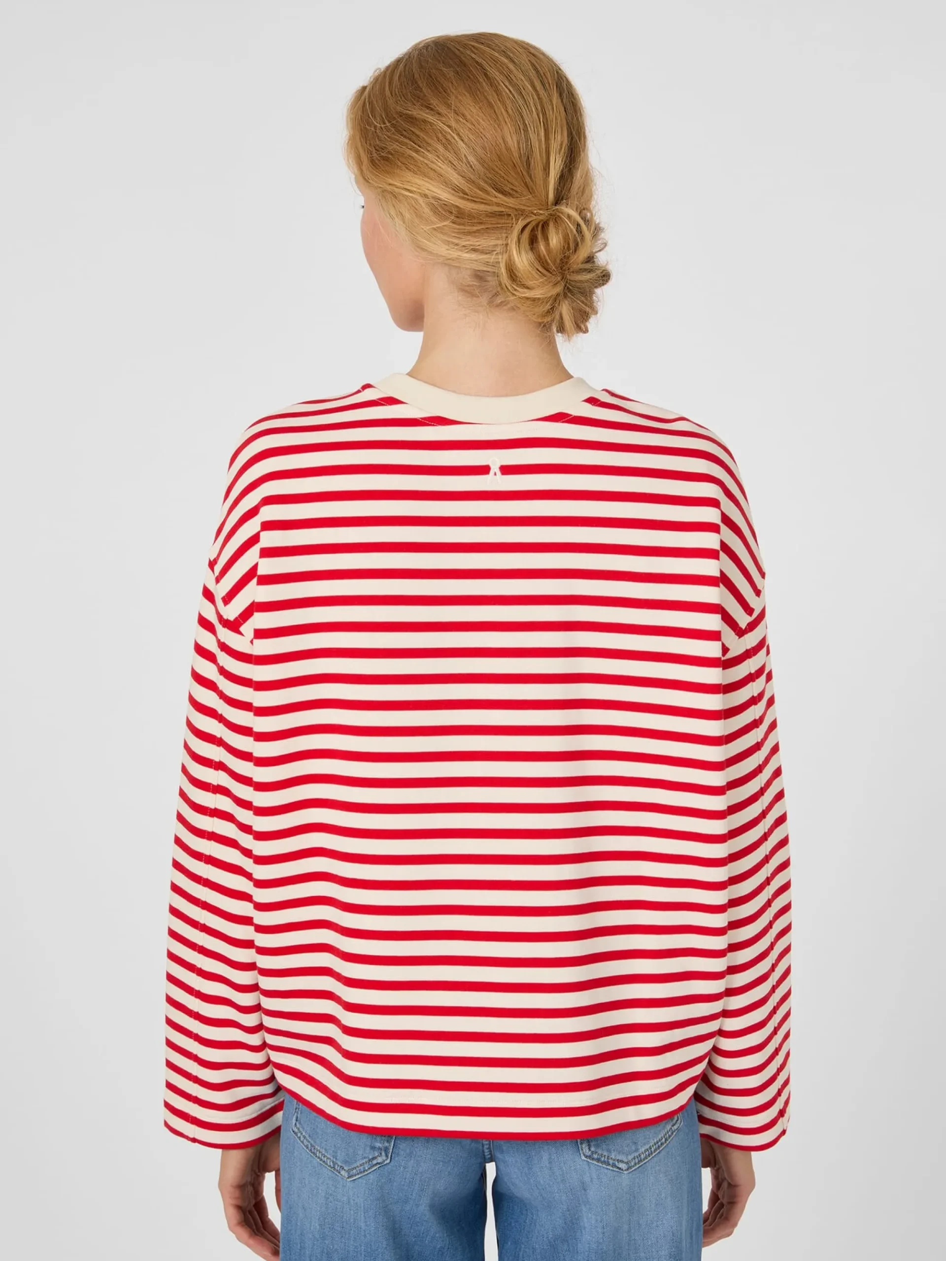 Sweatshirts & Hoodies|Pullover * Armedangels Daen-weathirt getreift