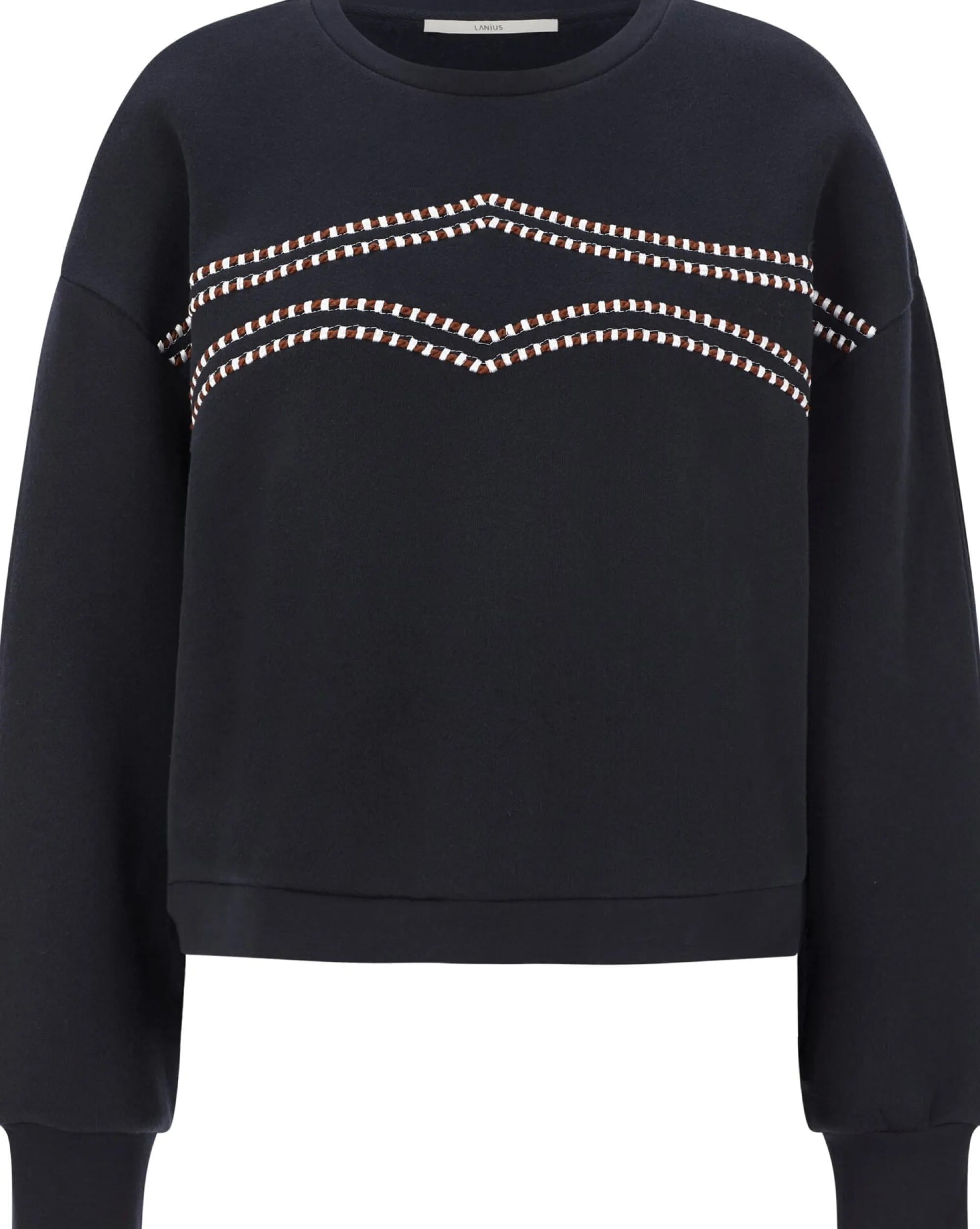 Sweatshirts & Hoodies|Pullover * LANIUS Damen-Sweatshirt Stickerei