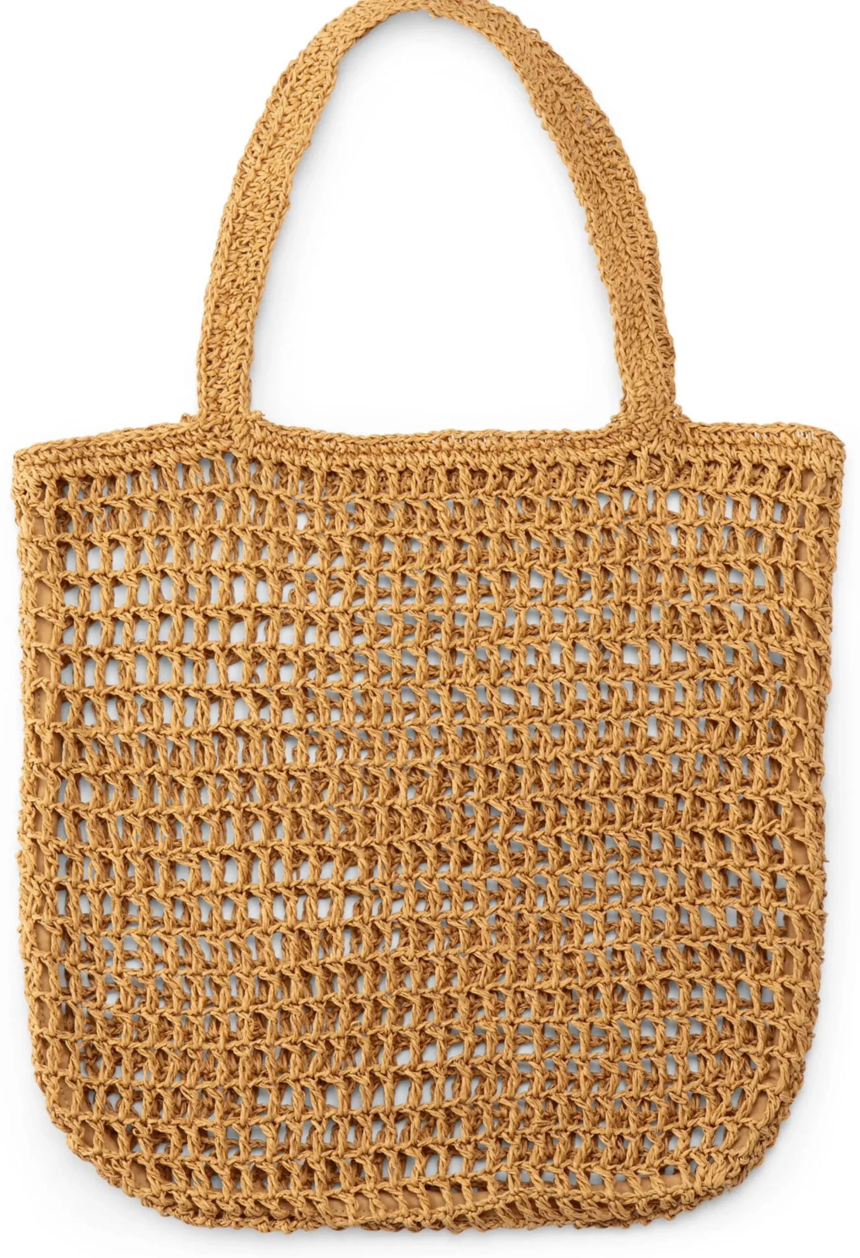 Einkaufstaschen & -Körbe * CARE BY ME Damen-Tote Bag Raffia, natur
