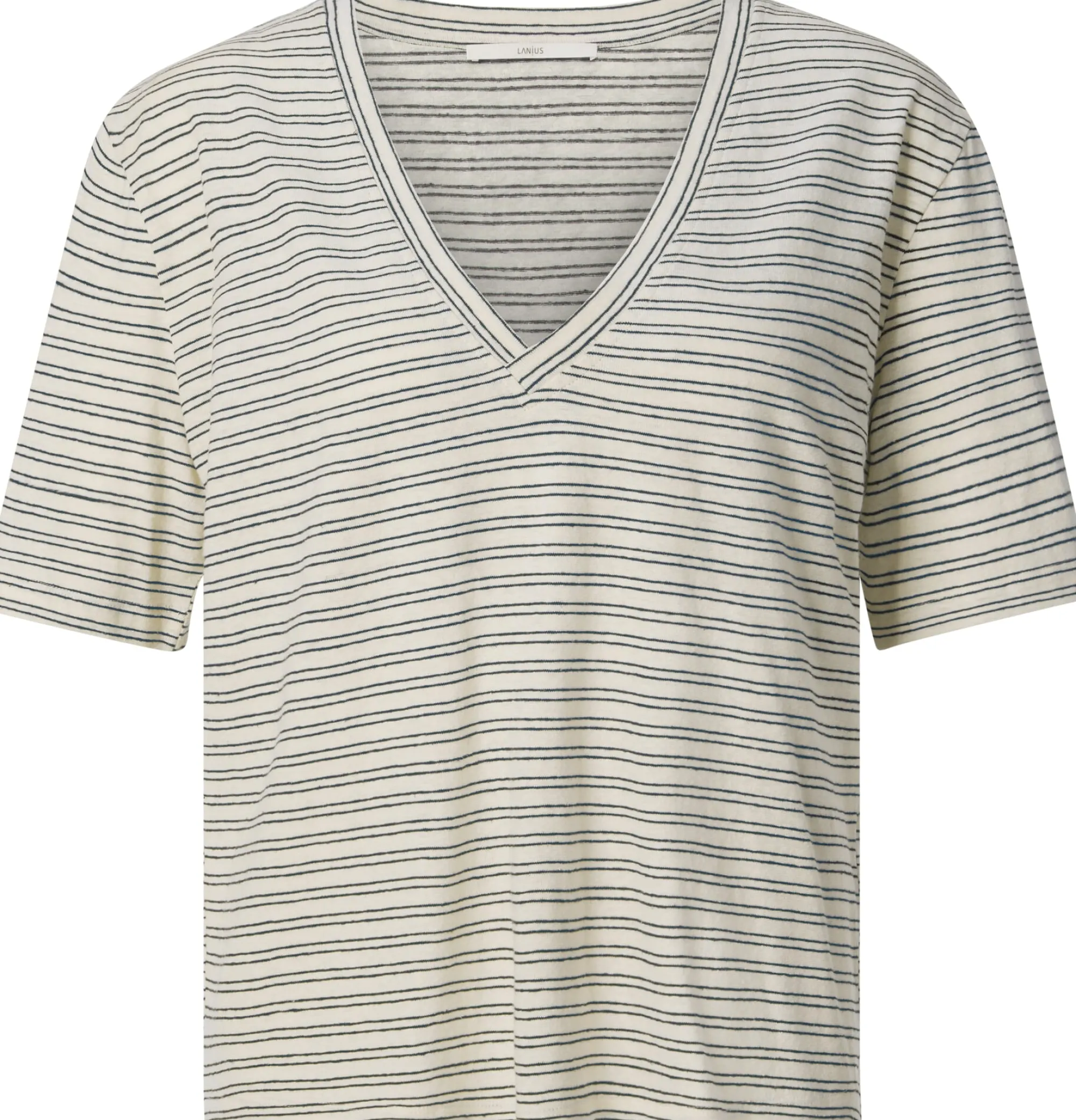 Shirts & Tops * LANIUS Damen-T-Shirt V-Ausschnitt