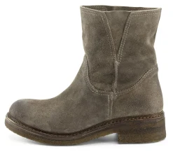 Stiefel * Astorflex Damen-Veloursboot Grau