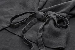 Blazer & Westen * Hannes Roether Daen-Wickelblazer kurz Anthrazit