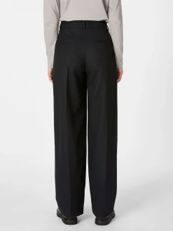 Hosen * LANIUS Damen-Wollhose Schwarz