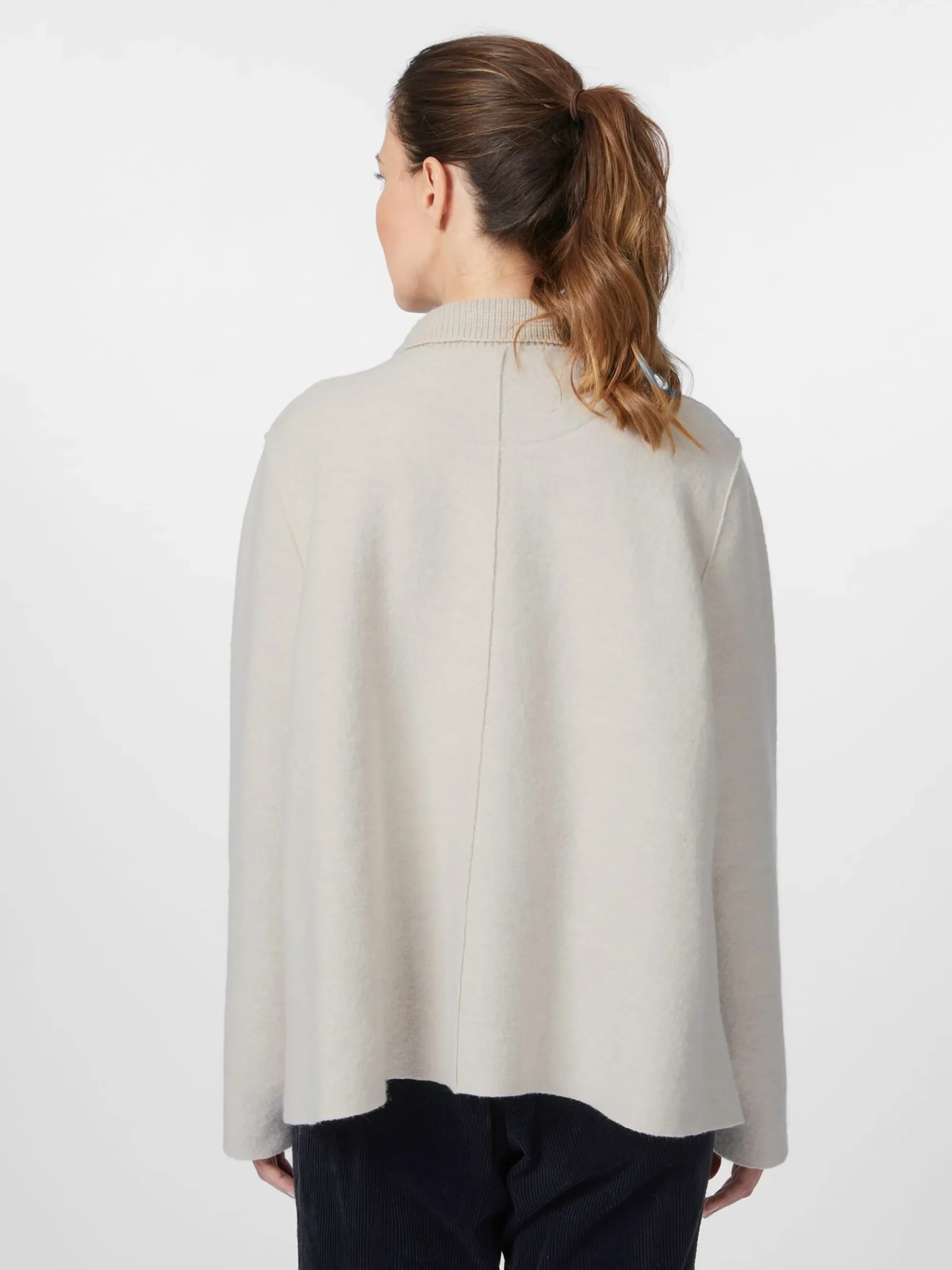 Jacken|Blazer & Westen * Oska Damen-Wolljacke Naturweiß