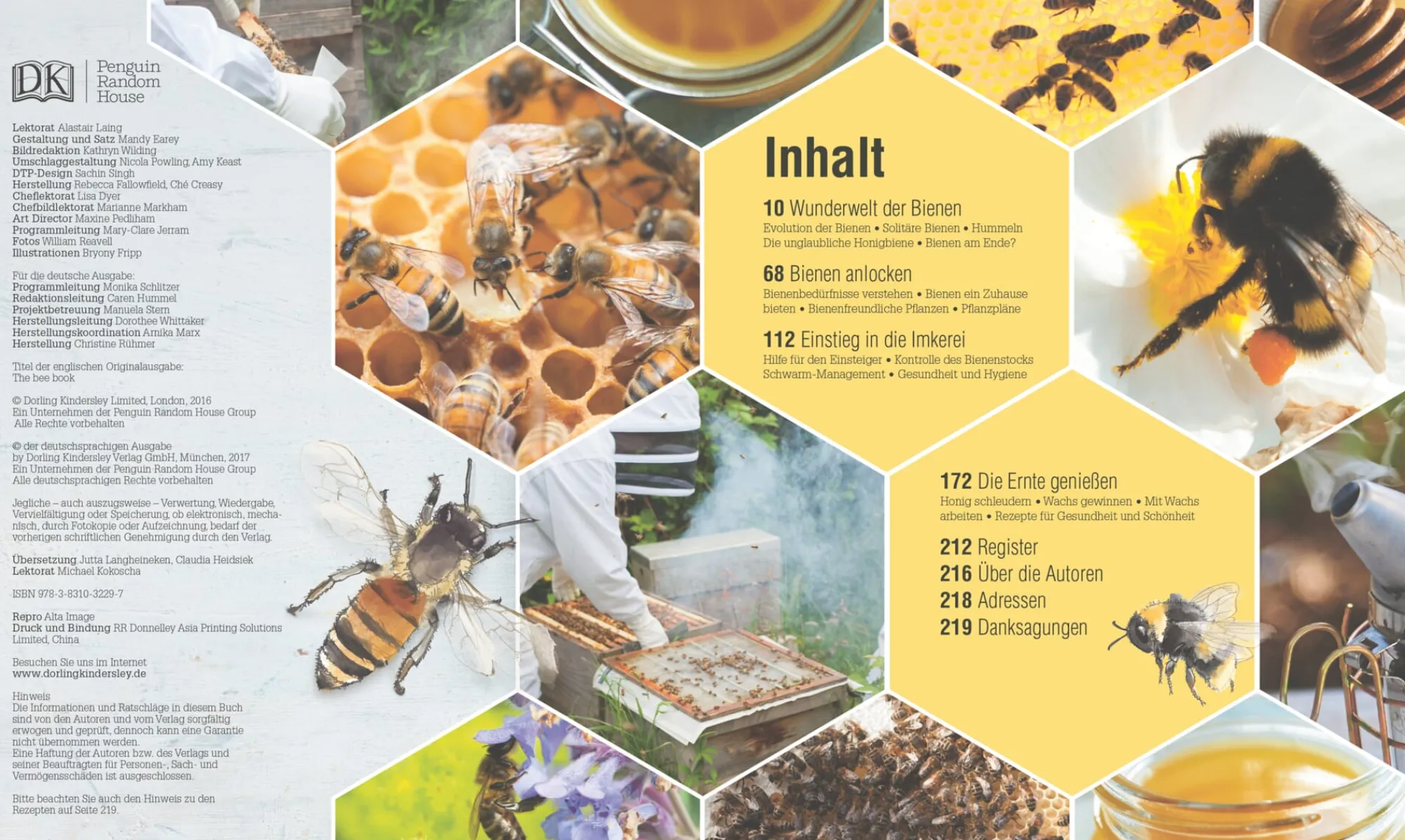 Garten & Natur|Gartenbücher * Dorling Kindersley Verlag Das Bienen Buch