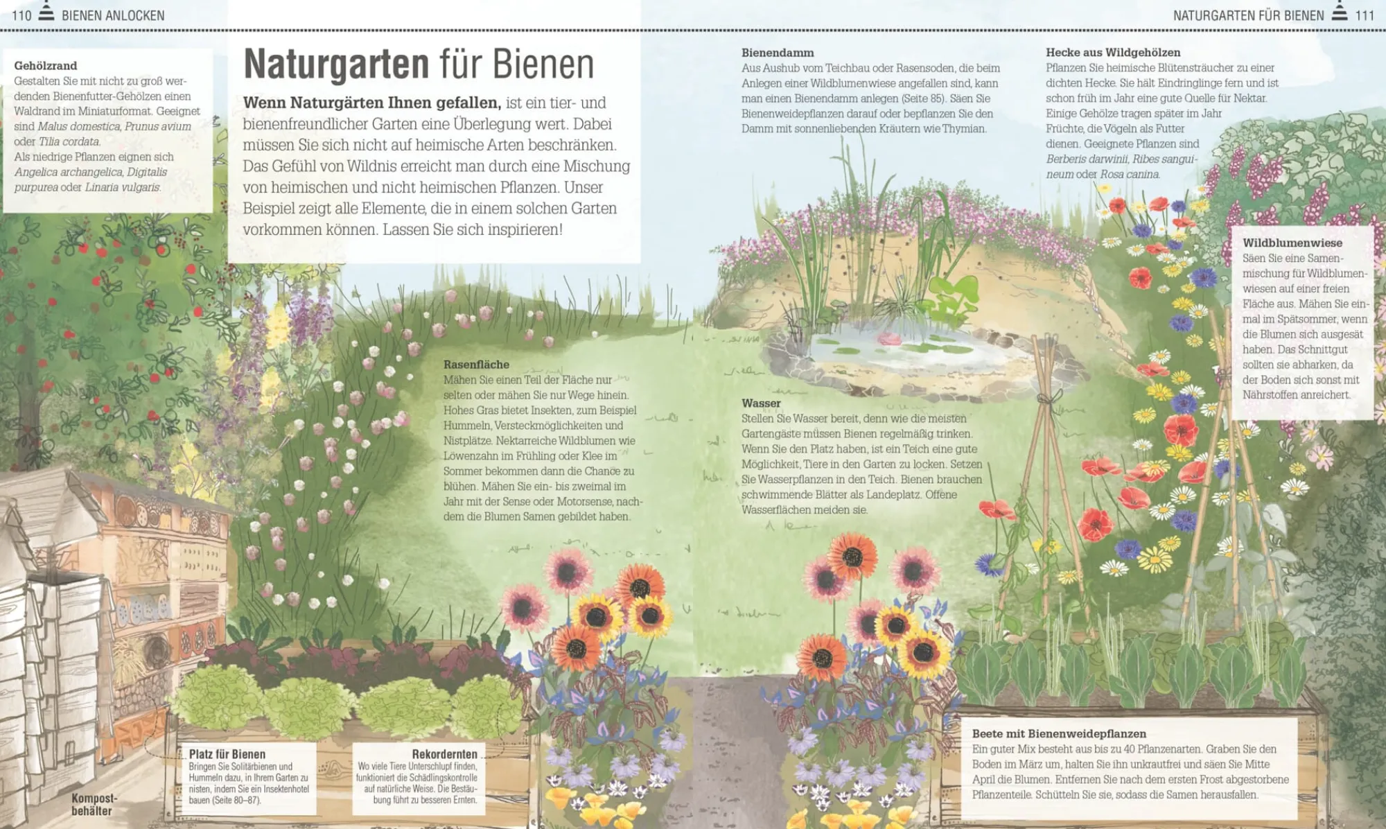 Garten & Natur|Gartenbücher * Dorling Kindersley Verlag Das Bienen Buch