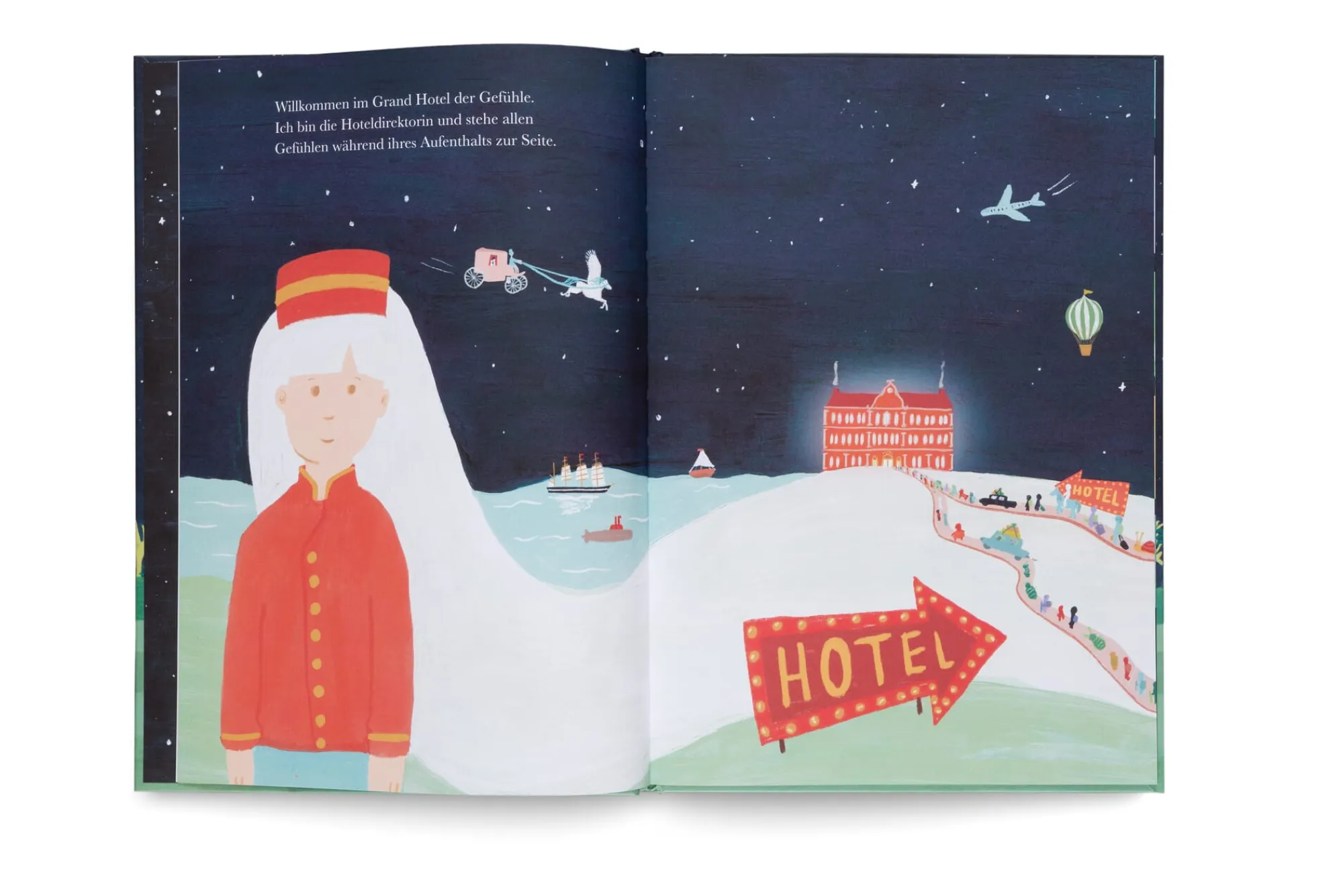 Kinderbücher|Ratgeber * Hatje Cantz Verlag Das Grand Hotel der Gefühle
