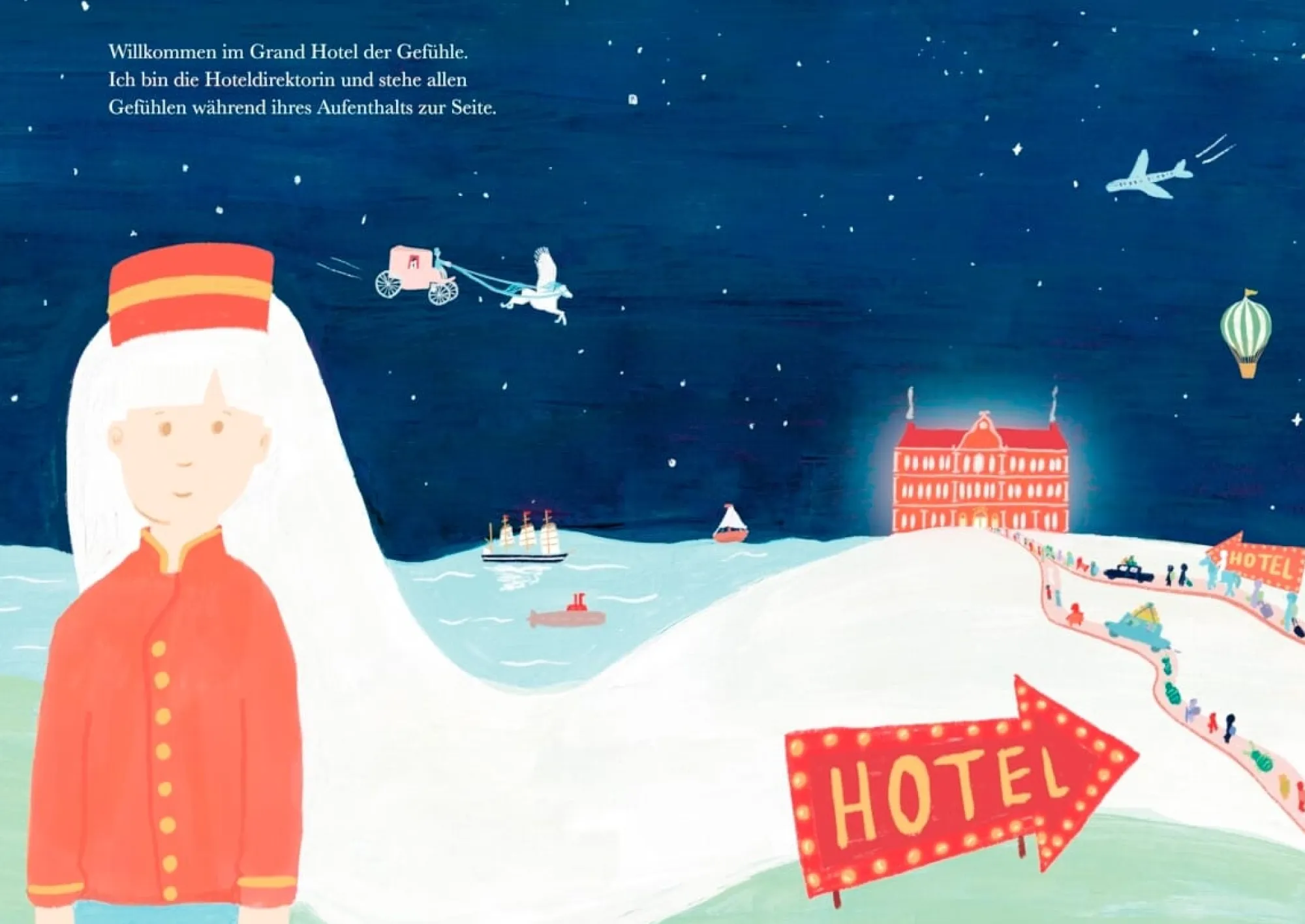 Kinderbücher|Ratgeber * Hatje Cantz Verlag Das Grand Hotel der Gefühle