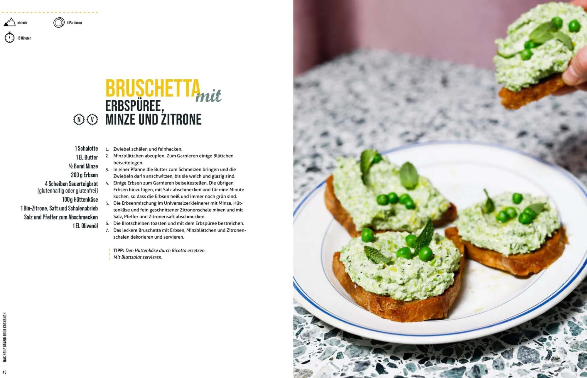 Kochen & Backen * Covadonga Verlag Das neue Grand Tour Kochbuch