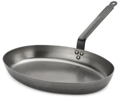 Pfannen * de Buyer Fischpfanne Weißstahl