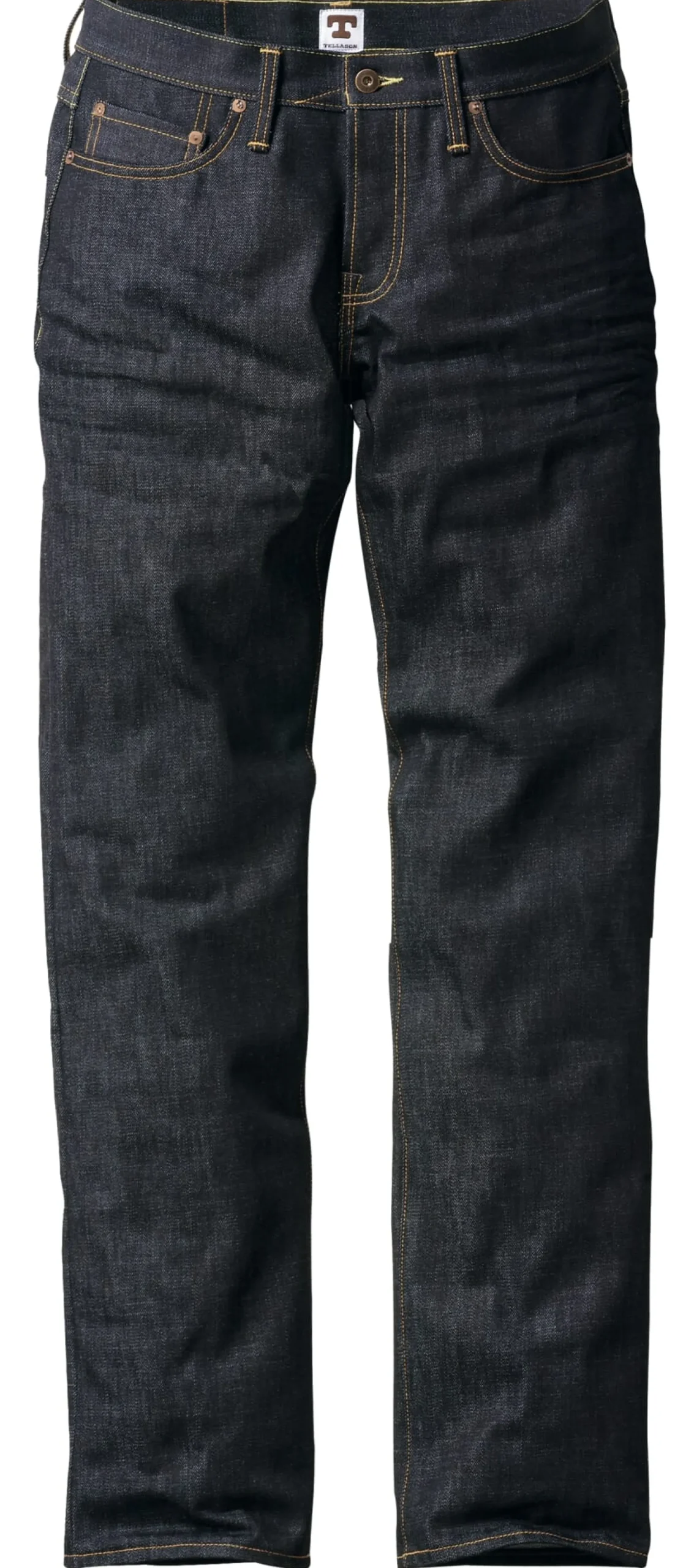 Jeans|Hosen * Tellason Denim-Hose Dunkelblau
