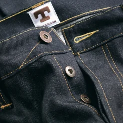 Jeans|Hosen * Tellason Denim-Hose Dunkelblau