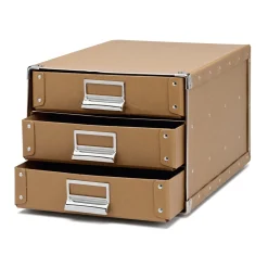 Archivboxen * Manufactum Dokumentenablage A4 Braun