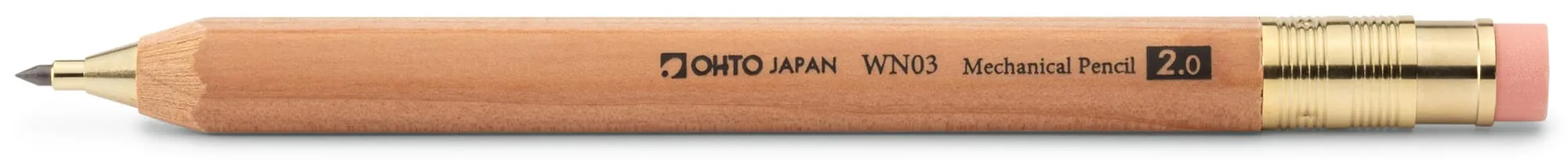 Druckbleistifte|Bleistifte * Ohto Druckbleistift Zedernholz 2-mm-Mine