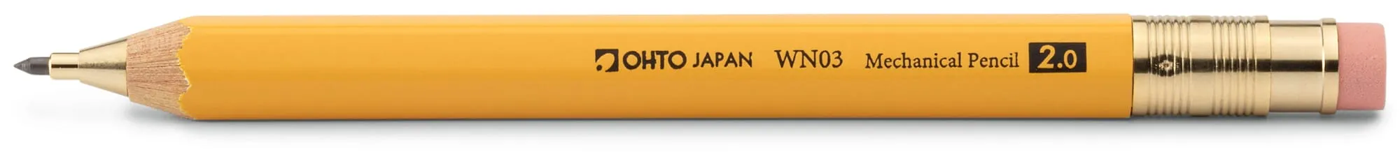 Druckbleistifte|Bleistifte * Ohto Druckbleistift Zedernholz 2-mm-Mine