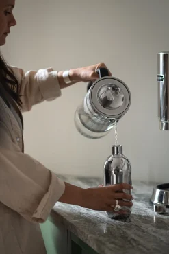 Trinkflaschen|Servierzubehör * Aarke Edelstahlflasche zu Wassersprudler Carbonator Pro