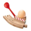 Holzspielzeug|Servierzubehör * Eierbecher mit Schranke