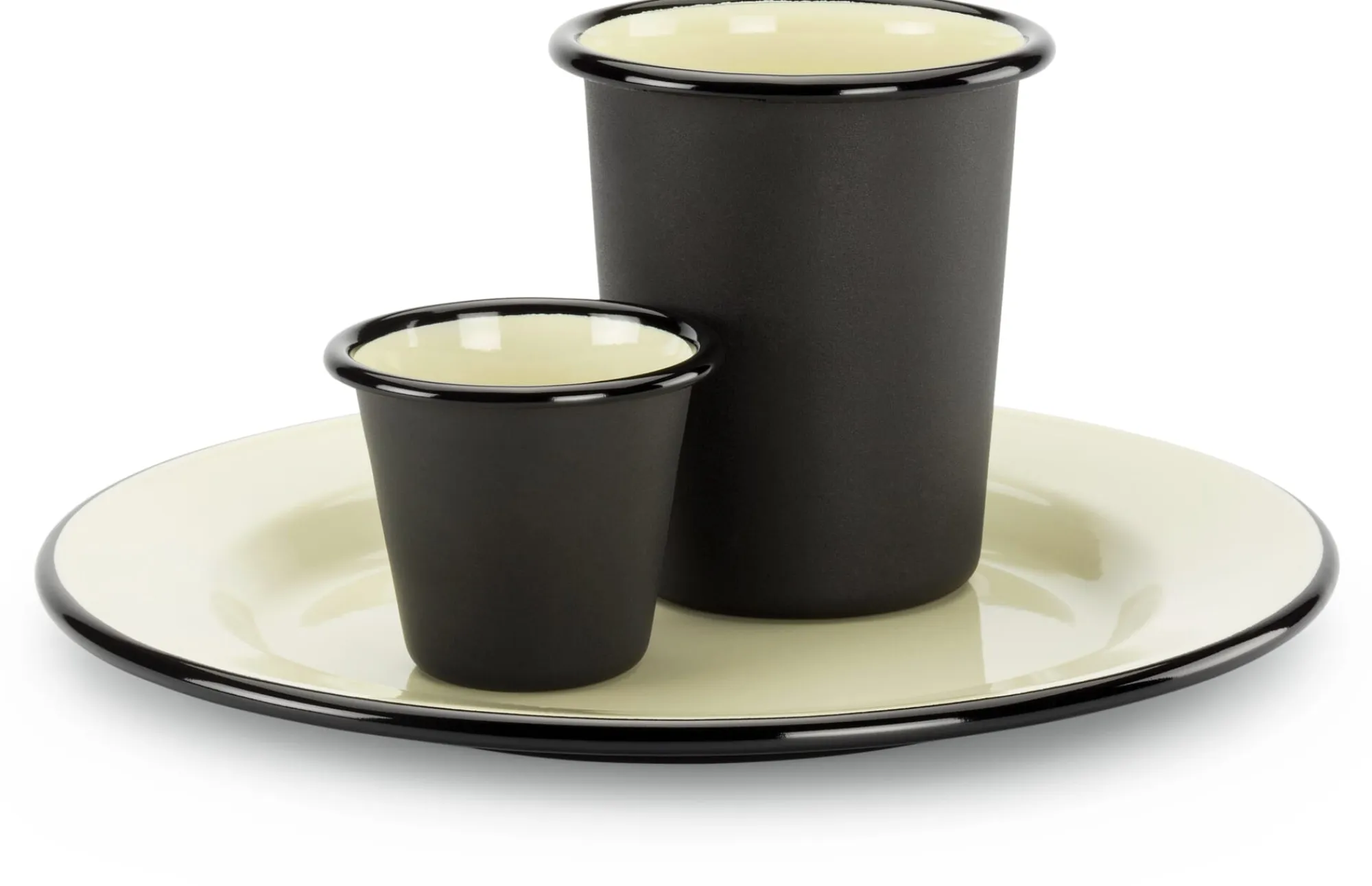 Becher * Münder Email Emaille-Geschirr