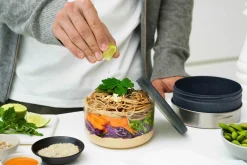 Outdoorausrüstung|Aufbewahrungsdosen * Essensbehälter Lunch Pot 750 ml Grau