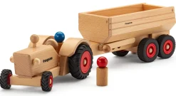 Blech- & Modellspielzeug|Holzspielzeug * fagus® Fagus Traktor Holzfahrzeug