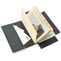 Ordner & Mappen * RNK Verlag 9-Fächer-Mappe Karton Schwarz