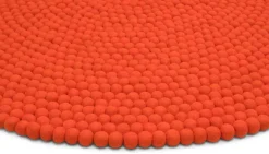 Teppiche * myfelt Filzkugelteppich