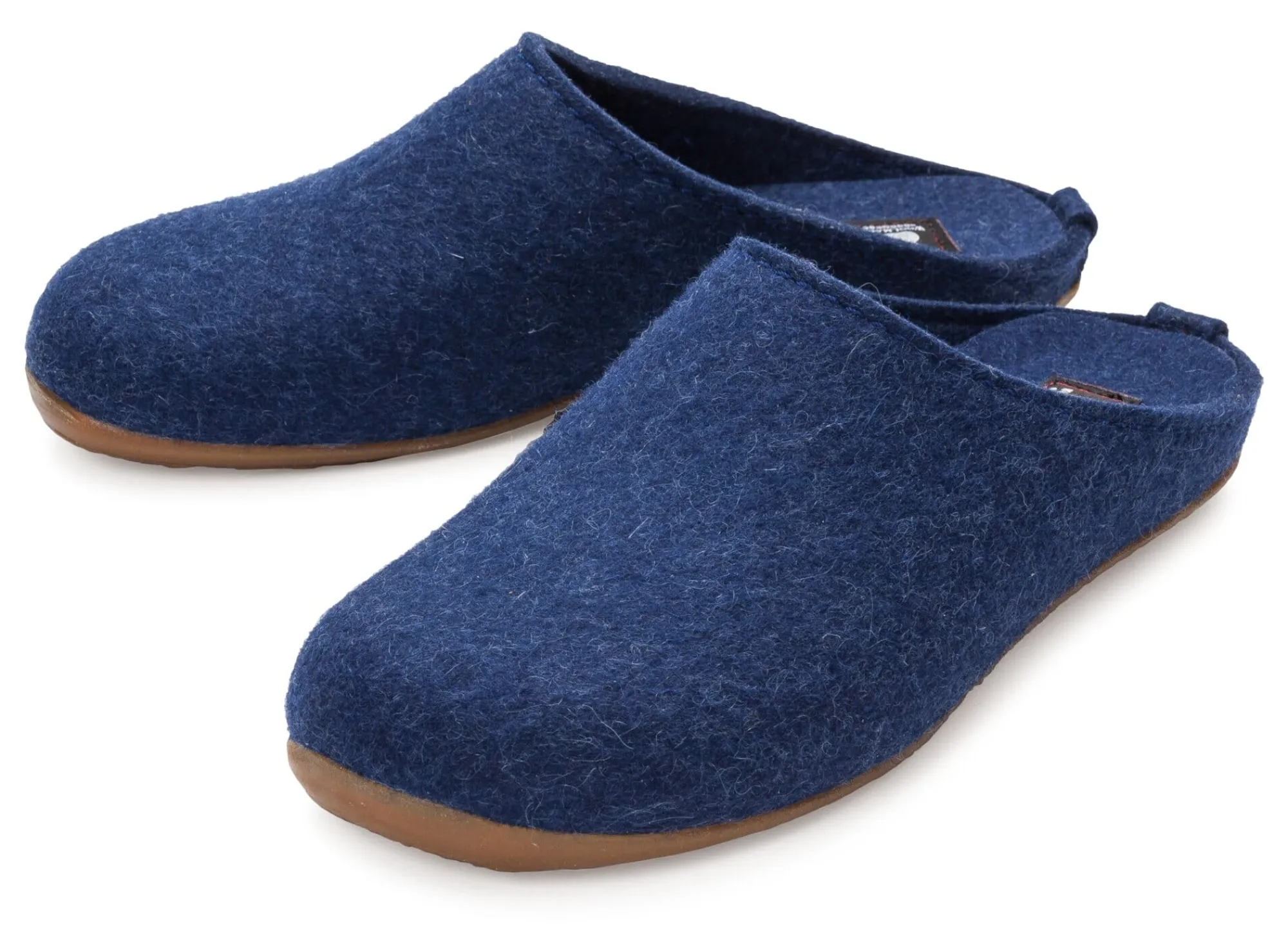 Hausschuhe|Hausschuhe * Haflinger Filzslipper Blau