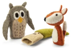 Plüschtiere|Physikalisches Spielzeug * Én Gry & Sif Fingerpuppen Wald Filz