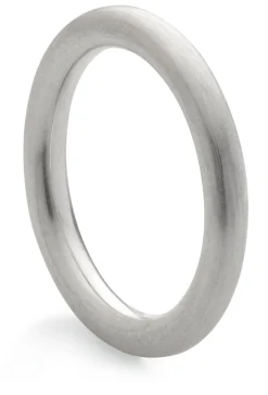 Schmuck * Ménard Fingerring Rundrohr Silberfarben