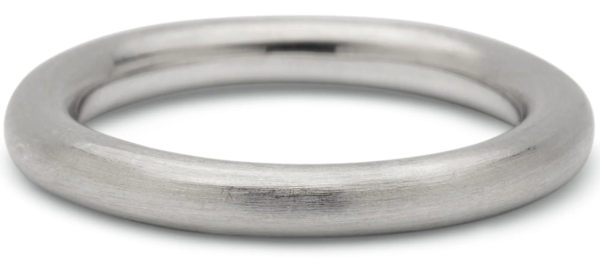 Schmuck * Ménard Fingerring Rundrohr Silberfarben
