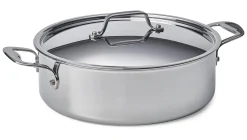 Töpfe * Silampos Flachkasserolle Edelstahl