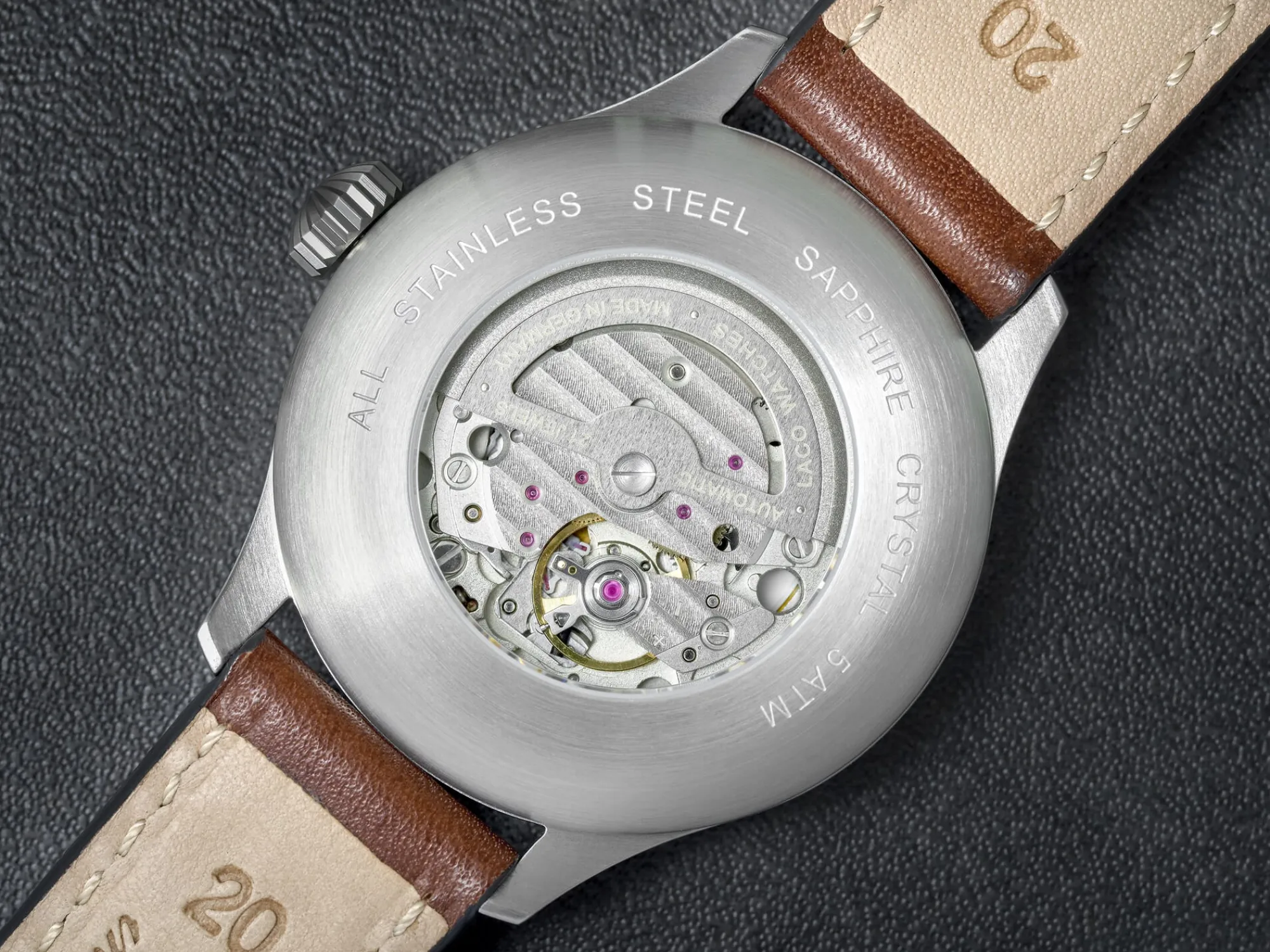 Armbanduhren * Laco Uhrenmanufaktur Fliegeruhr Basis Augsburg Ø 42 mm Automatik