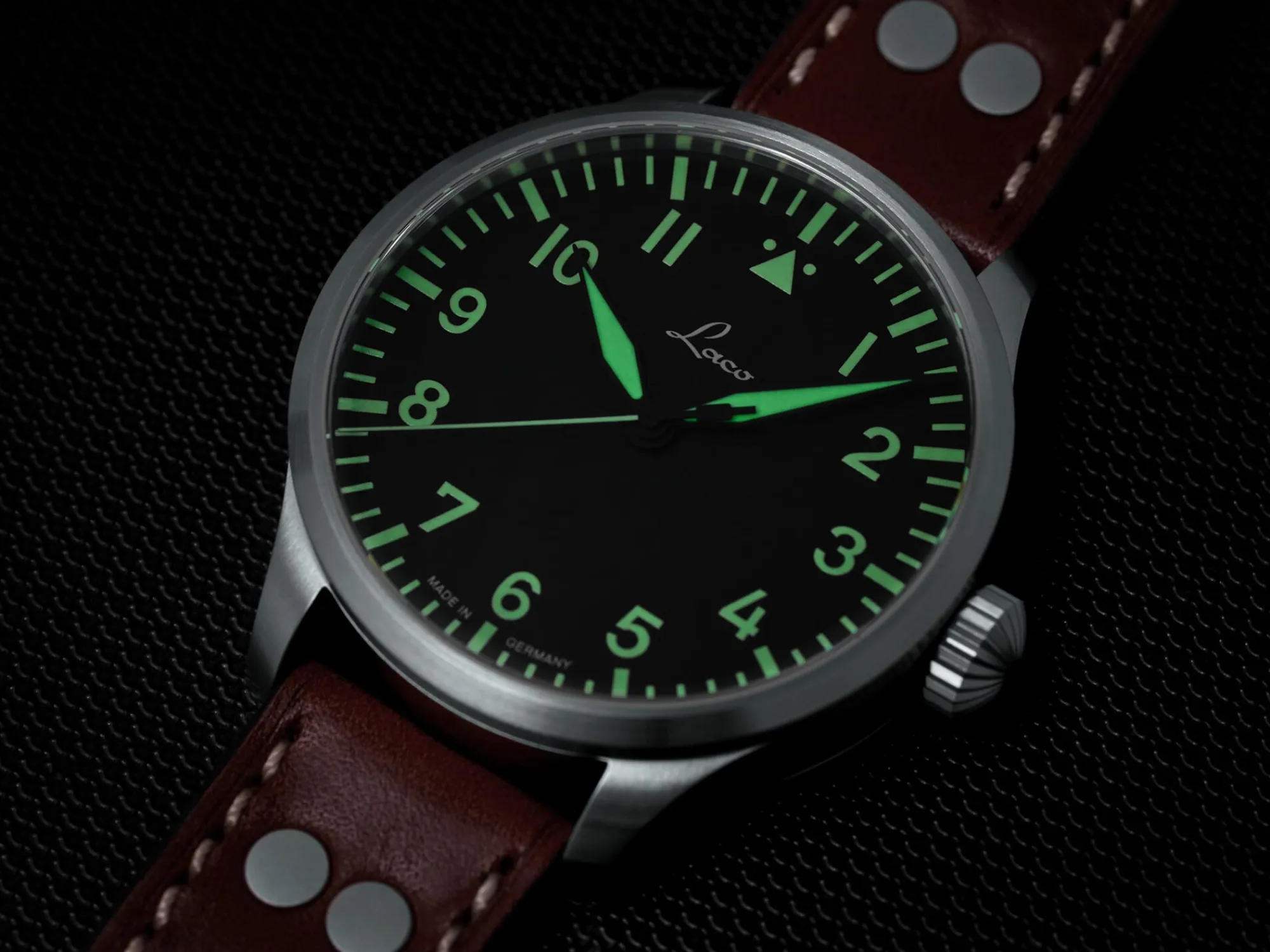Armbanduhren * Laco Uhrenmanufaktur Fliegeruhr Basis Augsburg Ø 42 mm Automatik