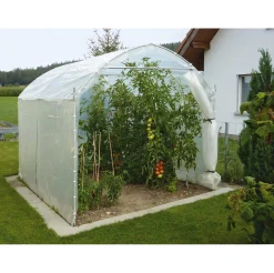 Gewächshäuser * Brühwiler Maschinen Foliengewächshaus Stahlrahmen
