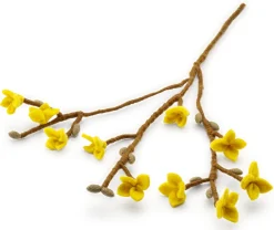 Osterdekoration * Én Gry & Sif Forsythienzweig Filz