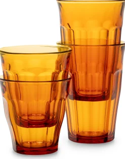Gläser * Duralex Französisches Bistroglas Amber