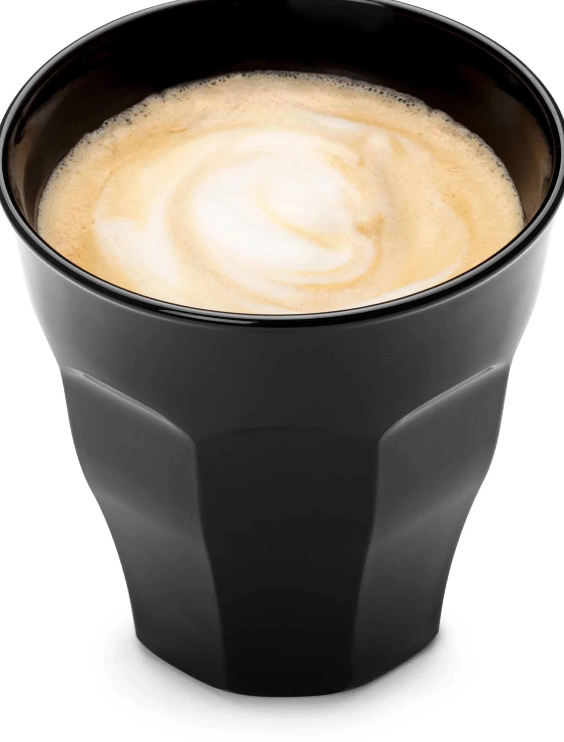Tassen * Duralex Französisches Kaffeeglas schwarz