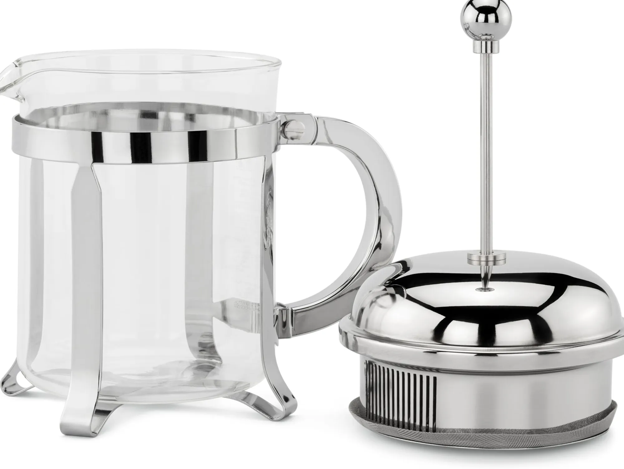 Pressstempelkannen|Kaffeebereiter * BODUM® French Press Chambord Metallgriff