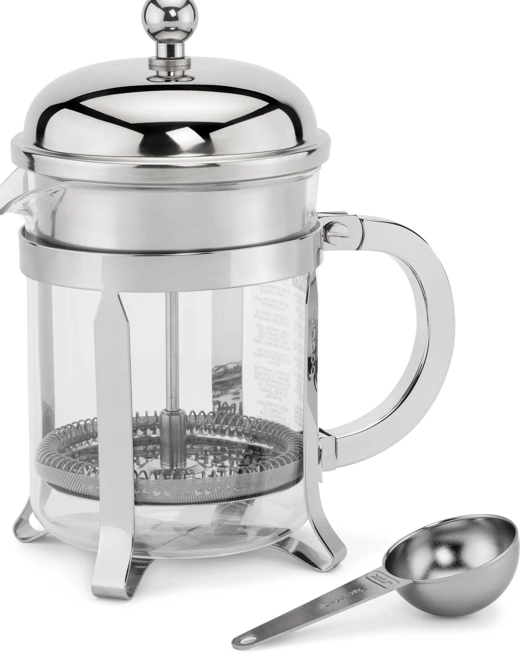 Pressstempelkannen|Kaffeebereiter * BODUM® French Press Chambord Metallgriff