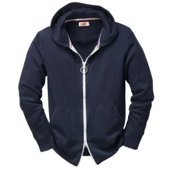 Strickjacken|Jacken * Armor lux Frottee-Kapuzenjacke Herren Blau