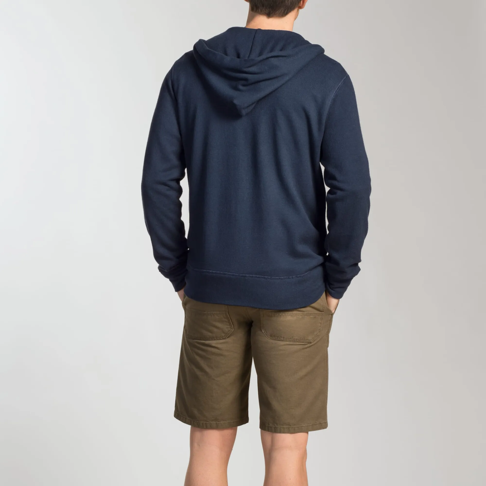 Strickjacken|Jacken * Armor lux Frottee-Kapuzenjacke Herren Blau